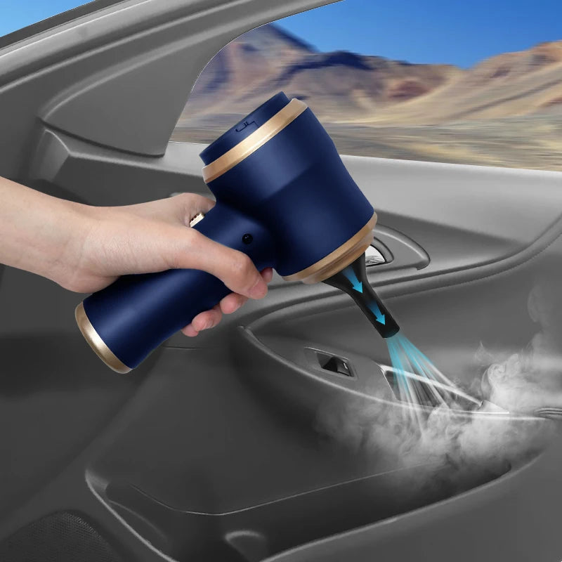 Aspirador de Mano Inalámbrico Pro: Limpieza Total para tu Coche y Hogar